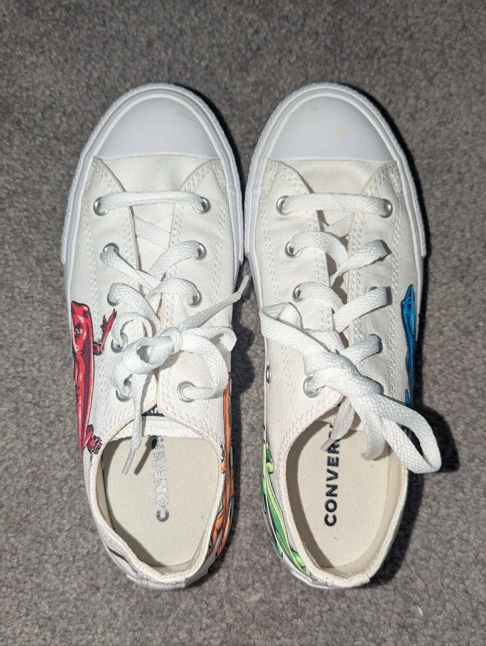 Youth Lizard Converse Sneakers